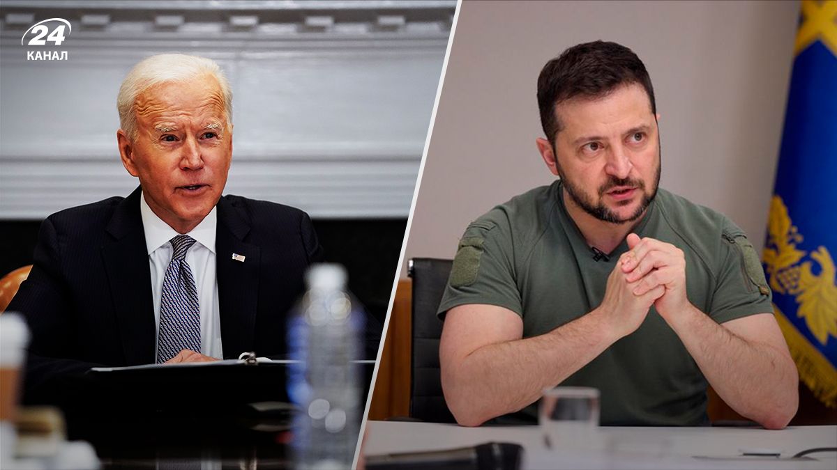 Байден отреагировал на заявление президента Украины - 24 канал Байден отреагировал на заявление президента Украины - 24 канал