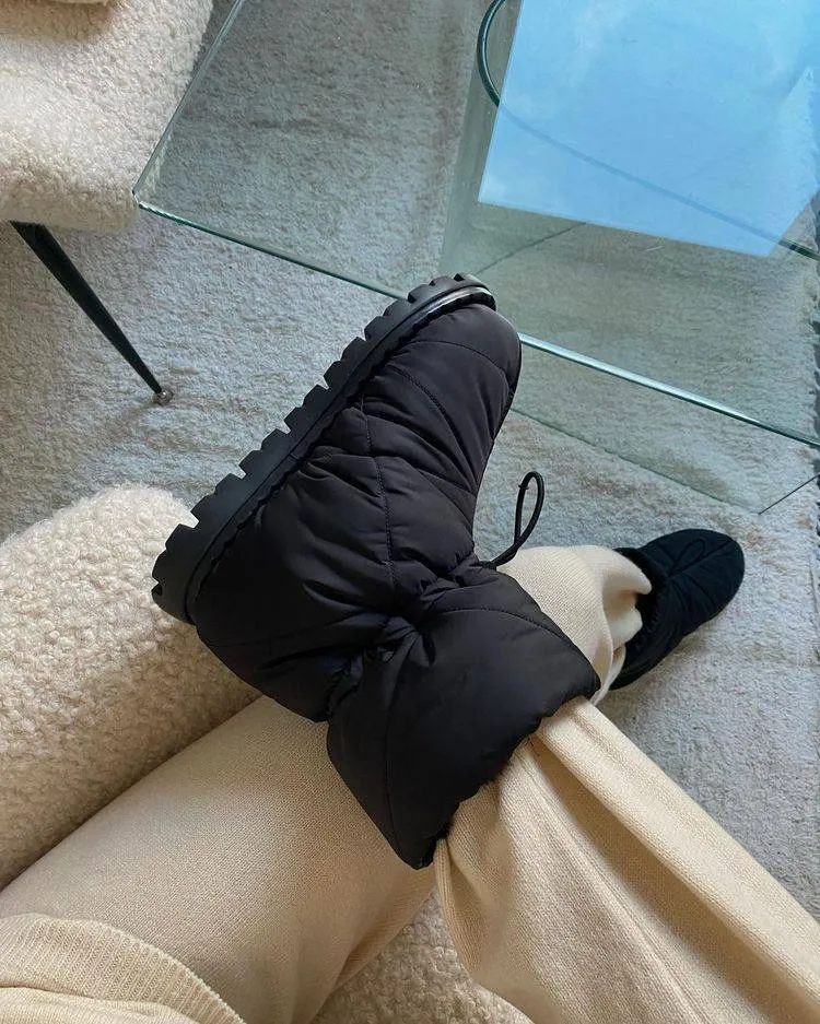 Дутики – самая модная обувь зимы