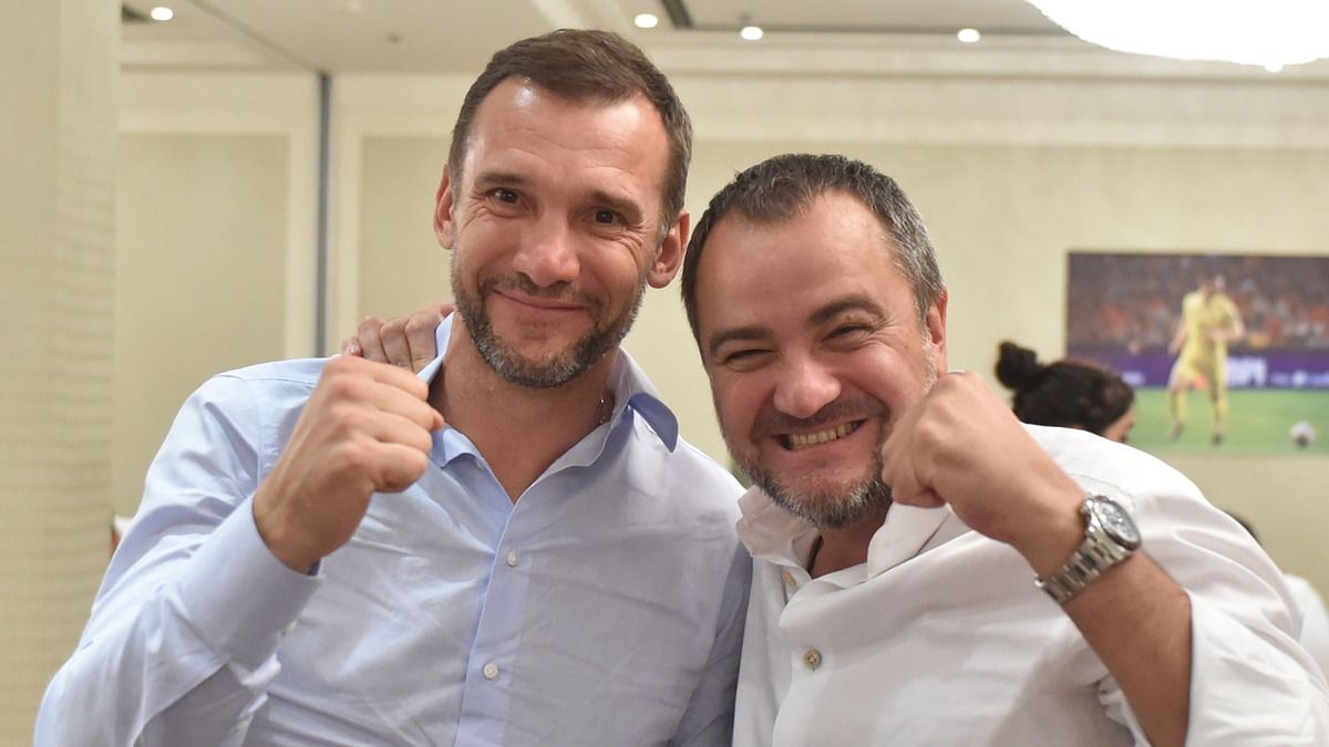 Андрій Шевченко та Андрій Павелко залишили НОК України