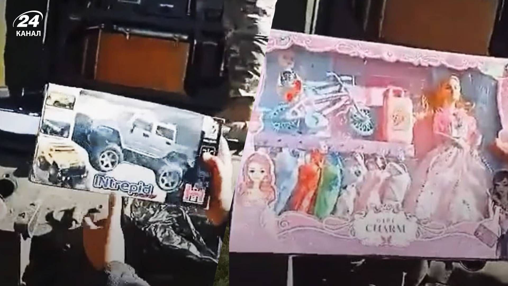 Мародерство росіян - на Півдні знайшли російську САУ з краденими іграшками Мародерство росіян - на Півдні знайшли російську САУ з краденими іграшками