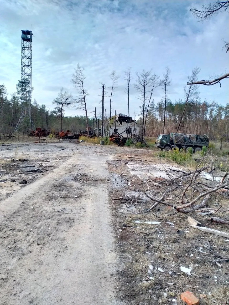 Територія парку після окупації