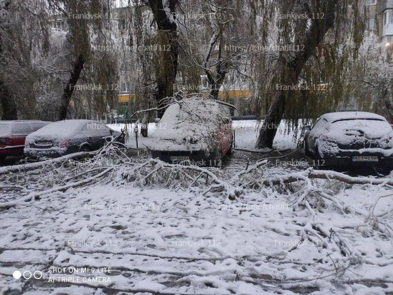 Снег Ивано-Франковск