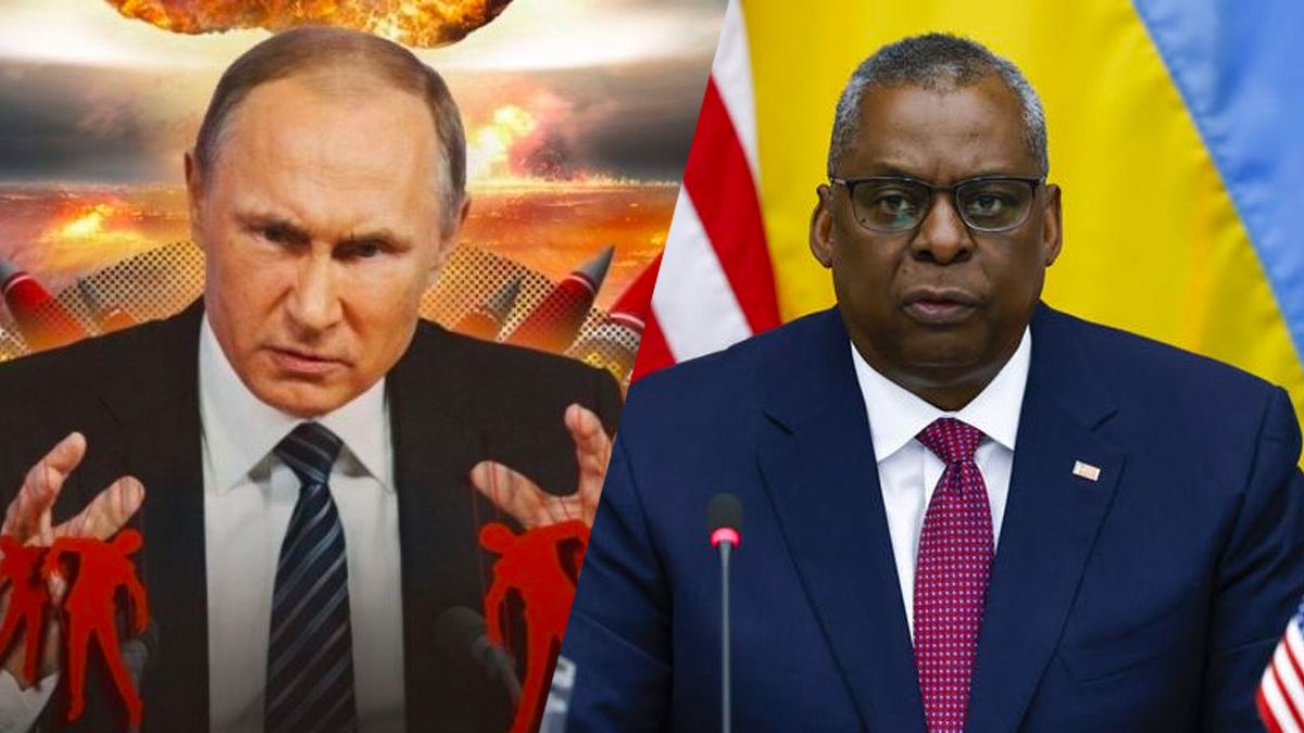 Ллойд Остин о ядерном шантаже от Путина Ллойд Остин о ядерном шантаже от Путина