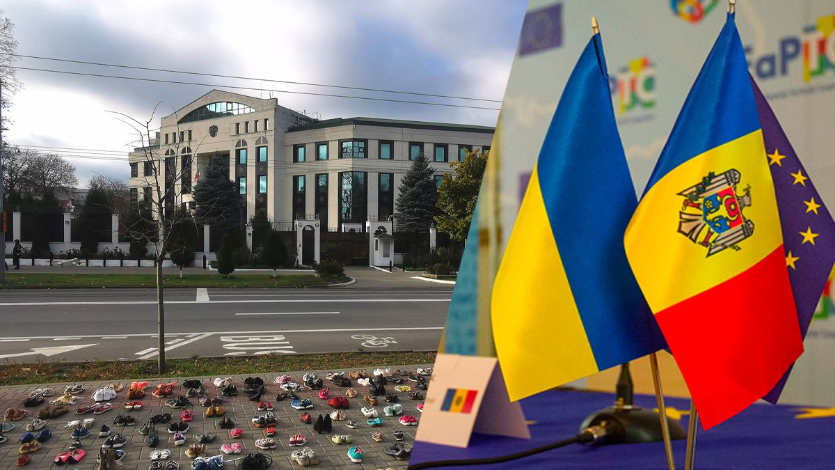 Акция в поддержку убитых украинских детей в Молдове - 24 Канал