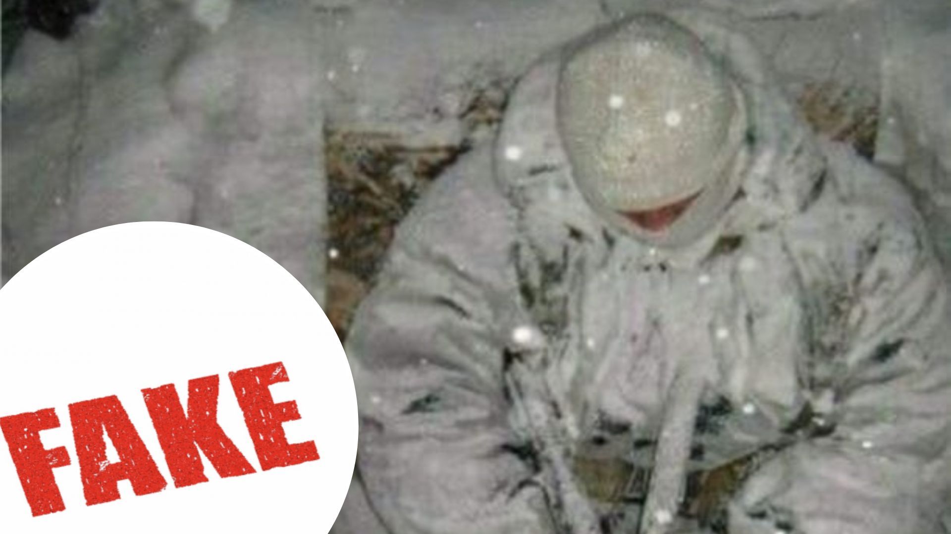 Українські військові у снігу - чи справжнє фото 