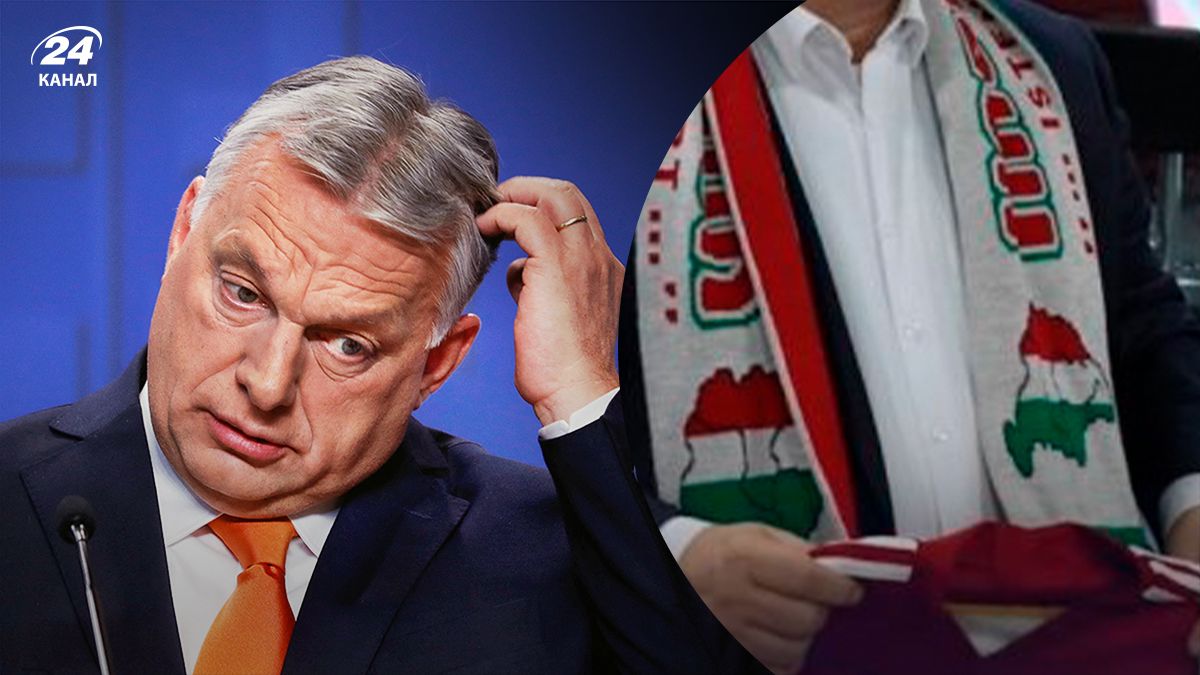 Орбан спробував виправдатися після скандалу із шарфом - 24 Канал