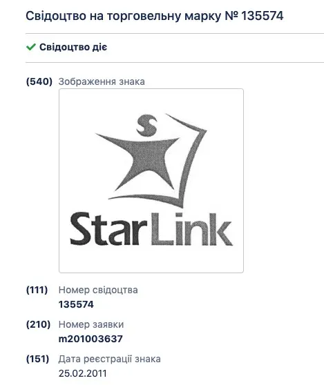 Свидетельство на украинскую торговую марку Свидетельство на украинскую торговую марку