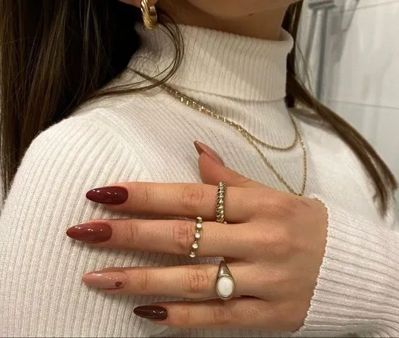 Модный маникюр на зиму Модный маникюр на зиму