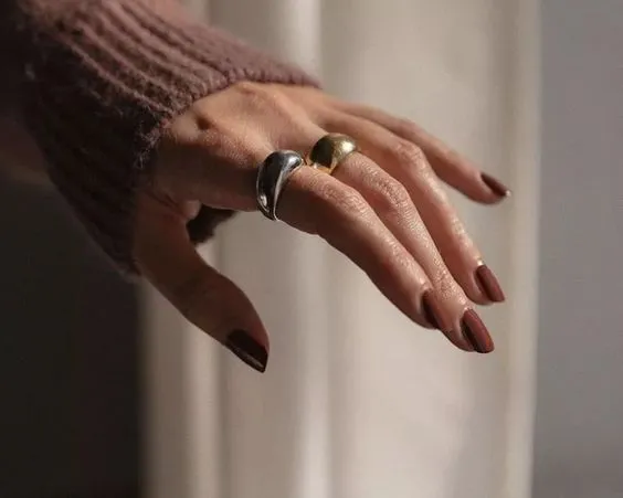 Модный маникюр на зиму Модный маникюр на зиму