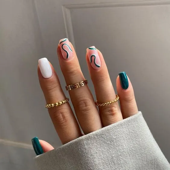 Модный маникюр на зиму Модный маникюр на зиму