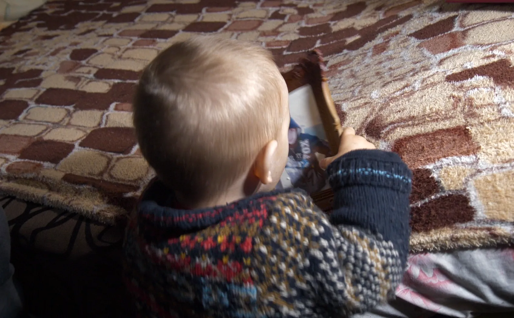 1,2 летний Миша потерял родителей во время расстрела колонны на Харьковщине