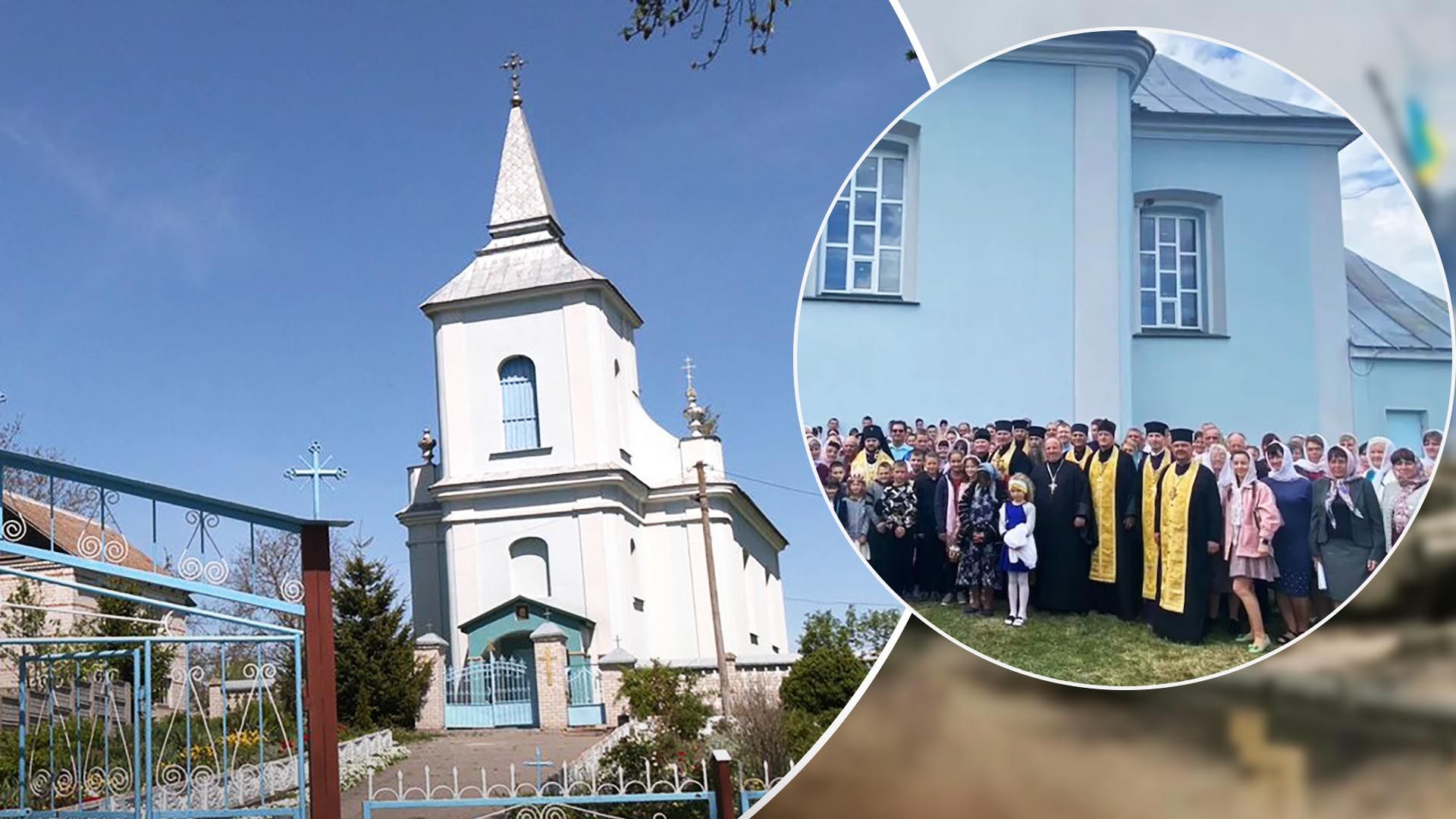 На Рівненщині юнак облаяв попа Московського патріархату На Рівненщині юнак облаяв попа Московського патріархату