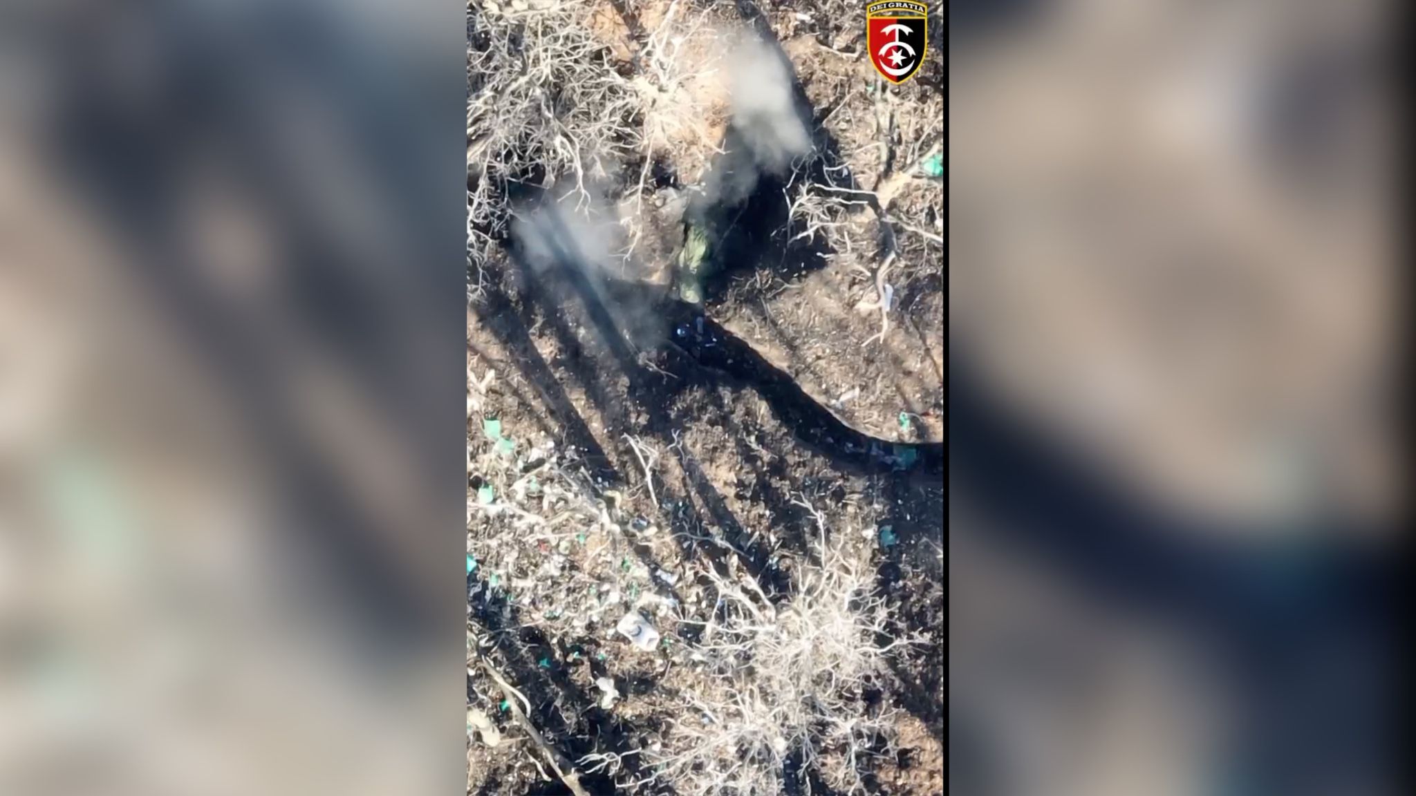 Оккупант спал в окопе - и "уснул навечно" Оккупант спал в окопе - и "уснул навечно"