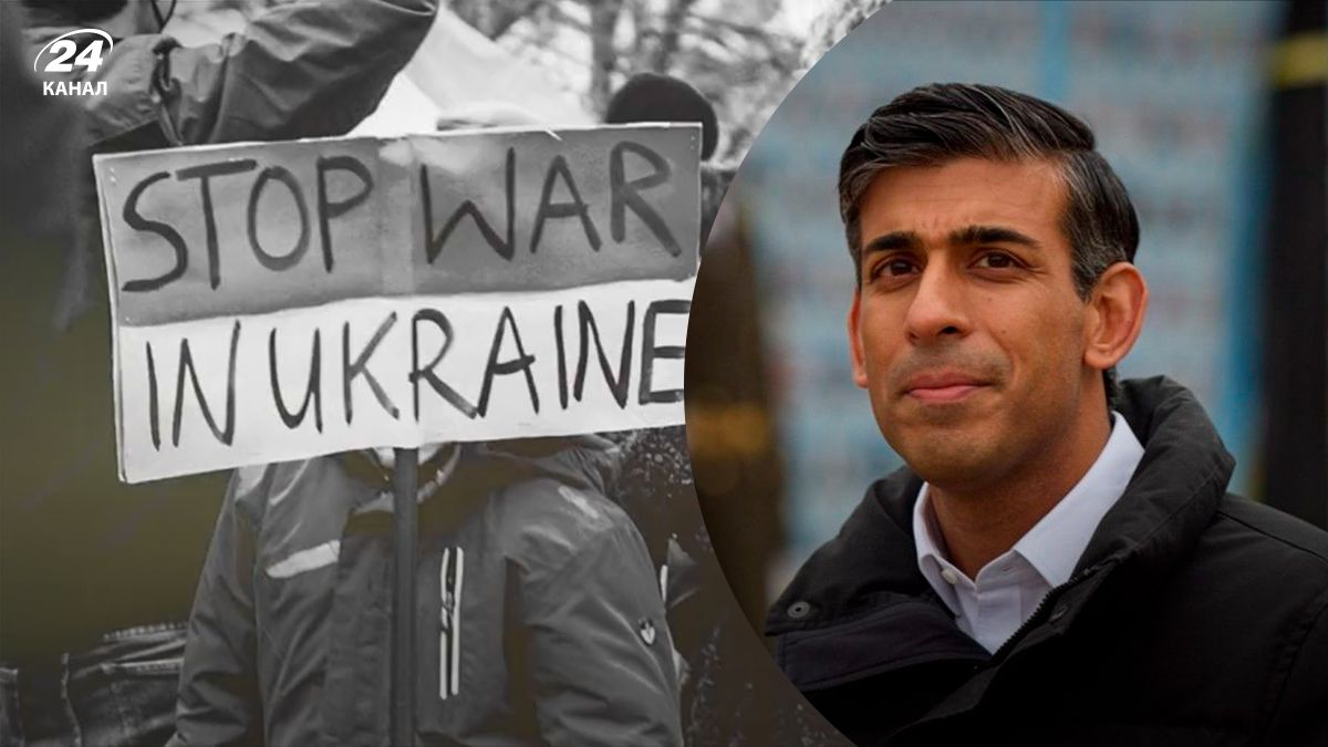 Сунак опубликовал видеоролик в поддержку Украины - 24 Канал Сунак опубликовал видеоролик в поддержку Украины - 24 Канал