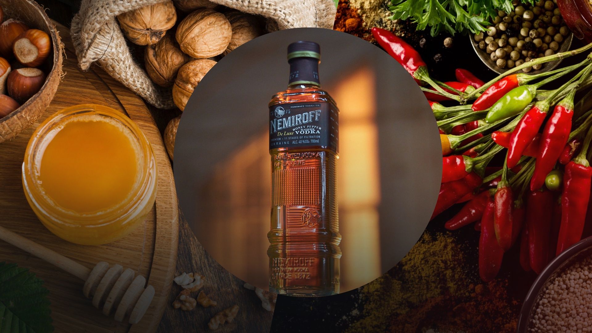 Чем особенна Nemiroff De Luxe Honey Pepper