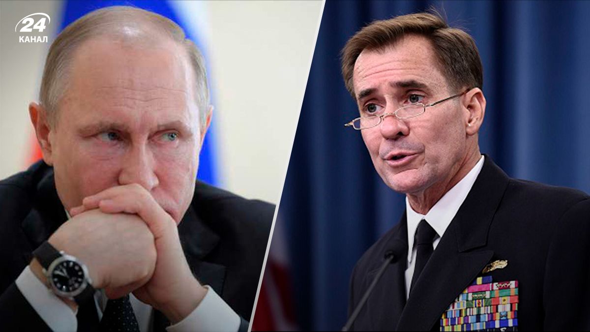 Потин не способен противостоять ВСУ, – Кирби Потин не способен противостоять ВСУ, – Кирби