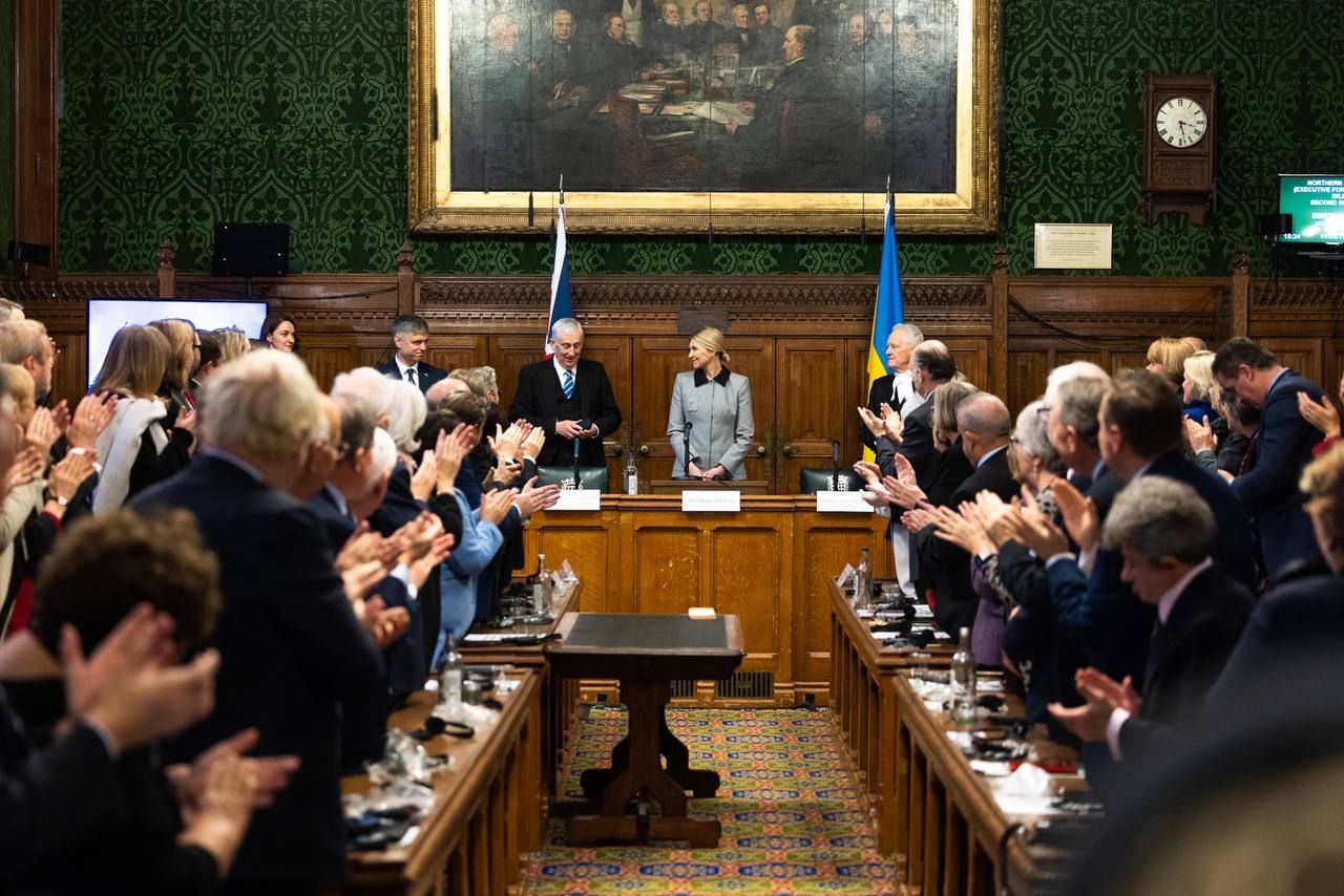 Зеленська виступила перед парламентом Великої Британії 29 листопада 2022