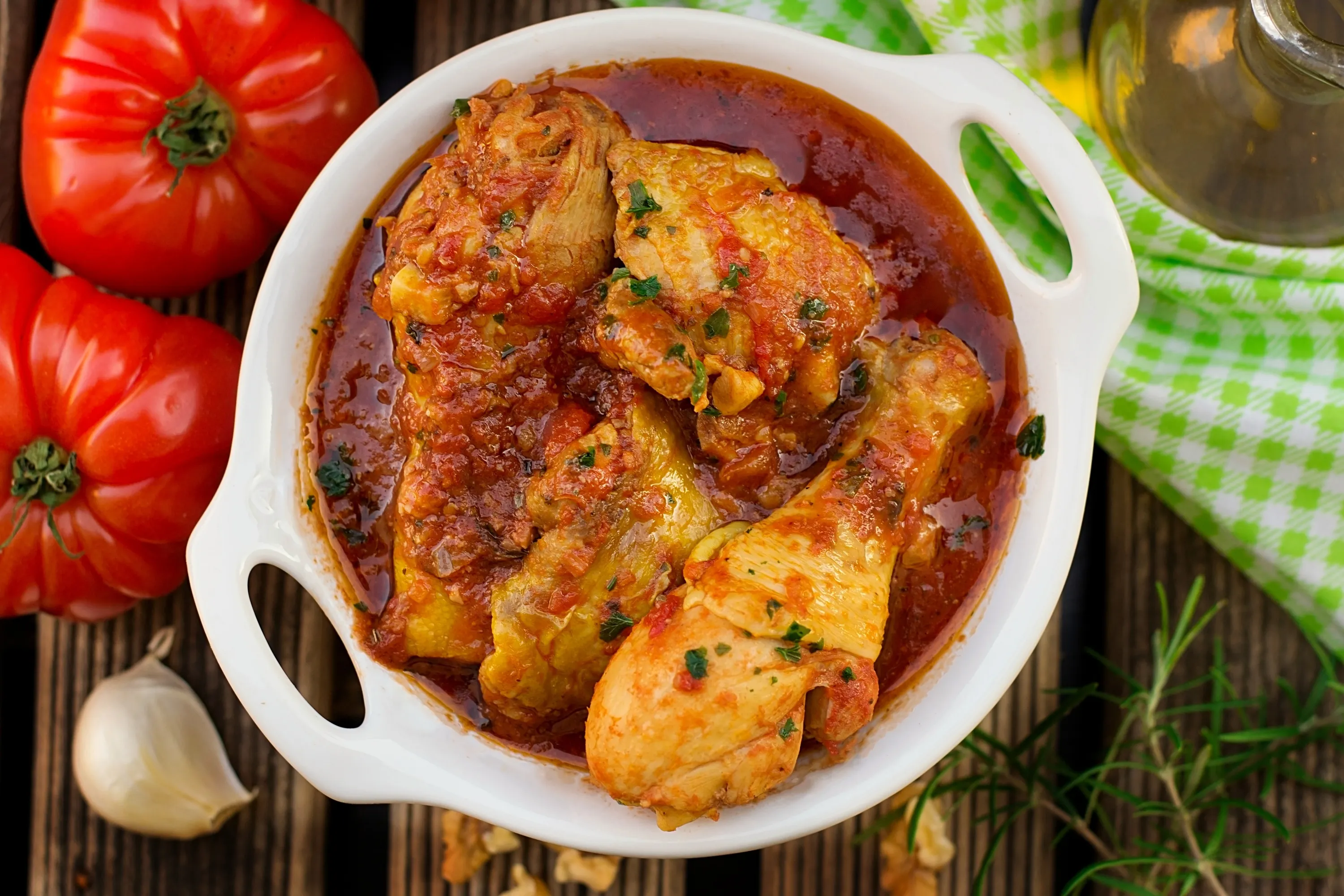 Рецепт чахохбілі з м’ясом гомілки Рецепт чахохбілі з м’ясом гомілки