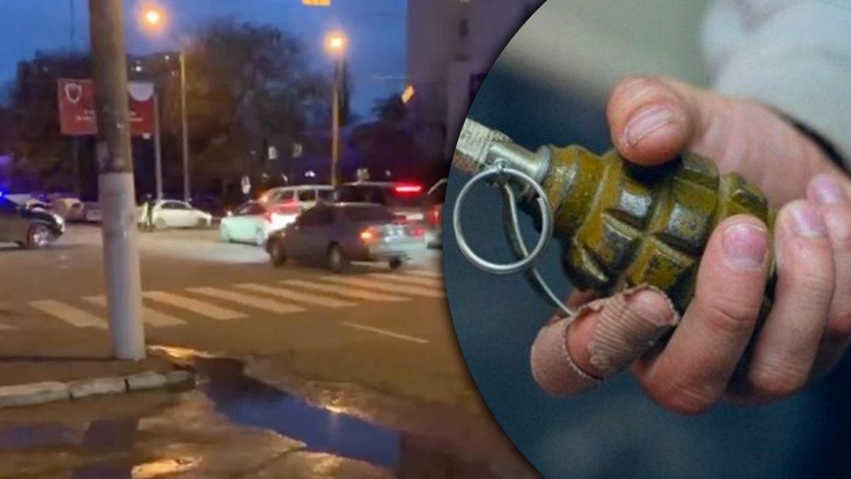 Чоловік взірвав гранату в Одесі під час затримання