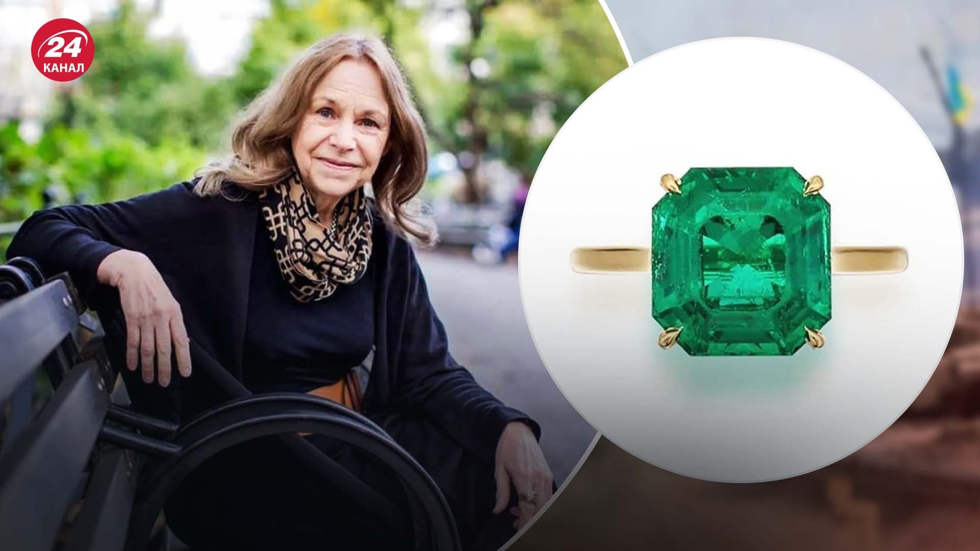 Американская писательница продает изумруд ради помощи Украине Американская писательница продает изумруд ради помощи Украине