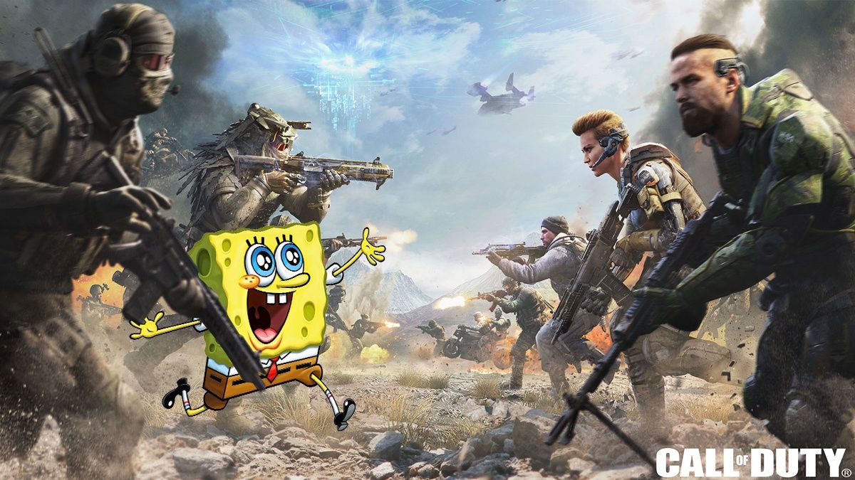 Як Спанч Боб виглядав би у всесвіті Call of Duty