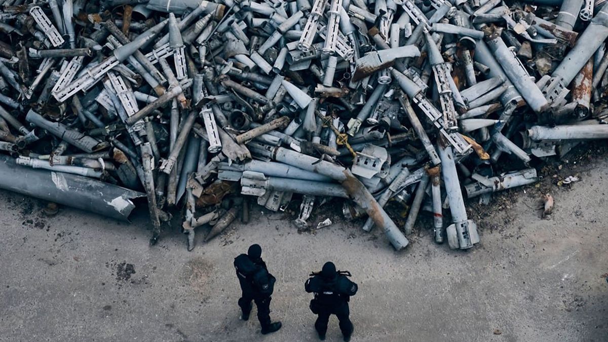 "Кладовище" снарядів у Харкові "Кладовище" снарядів у Харкові