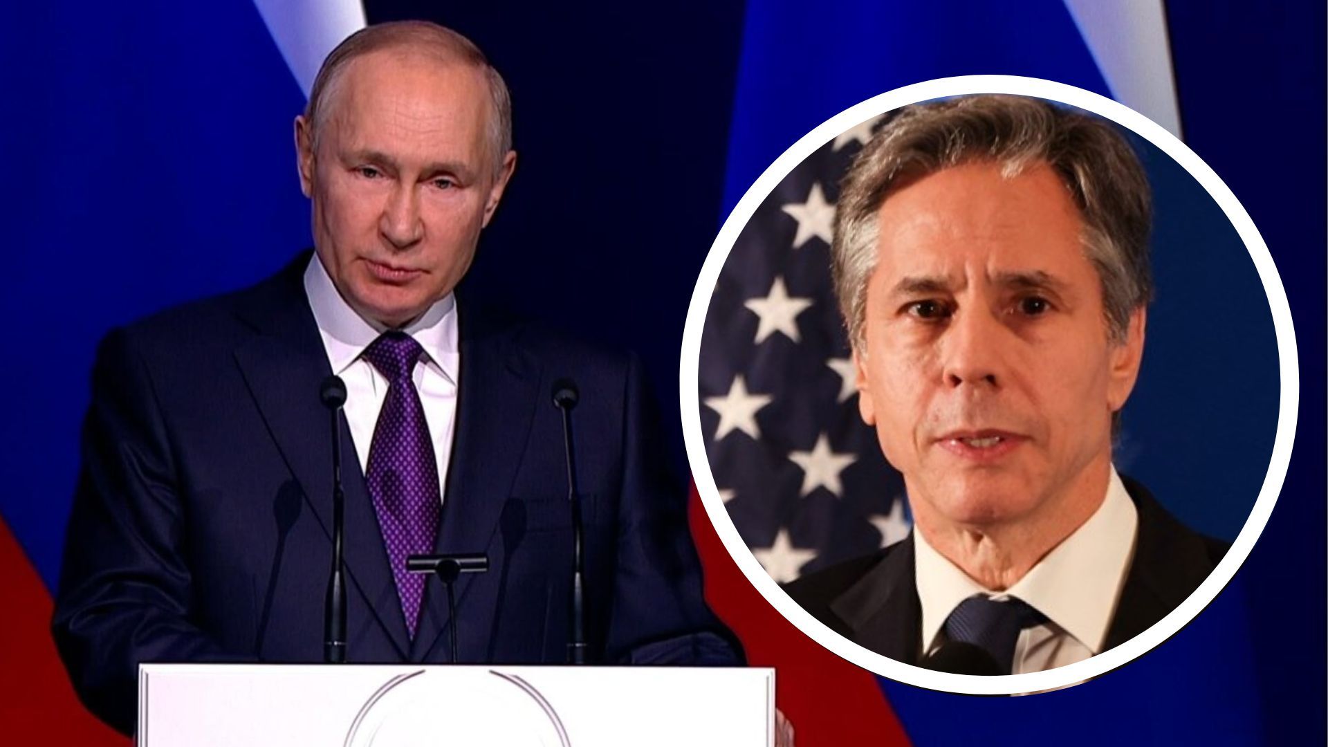 Блинкен о возможном диалоге с Россией Блинкен о возможном диалоге с Россией