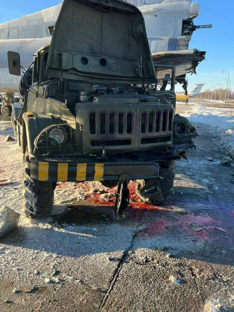 пошкодження бомбардувальника в Дягілієво