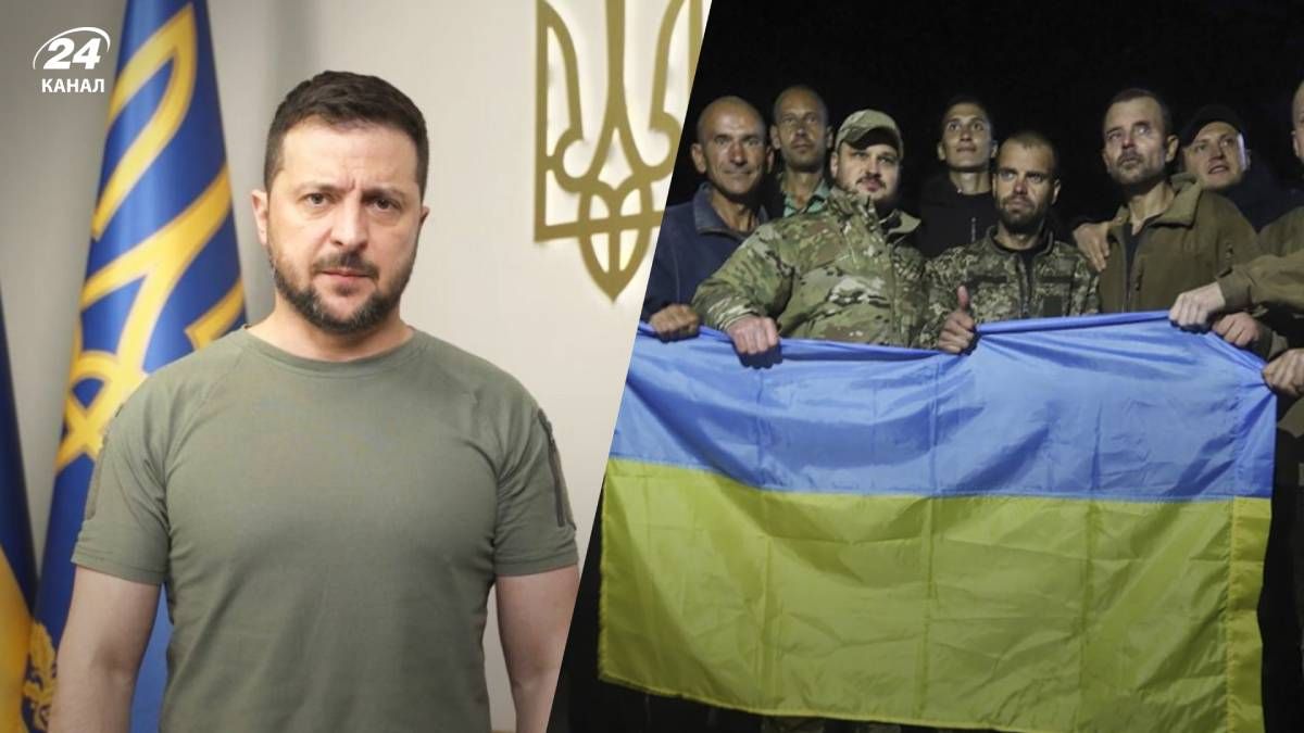 Обмін полоненими - Зеленський показав фільм Повернення Обмін полоненими - Зеленський показав фільм Повернення