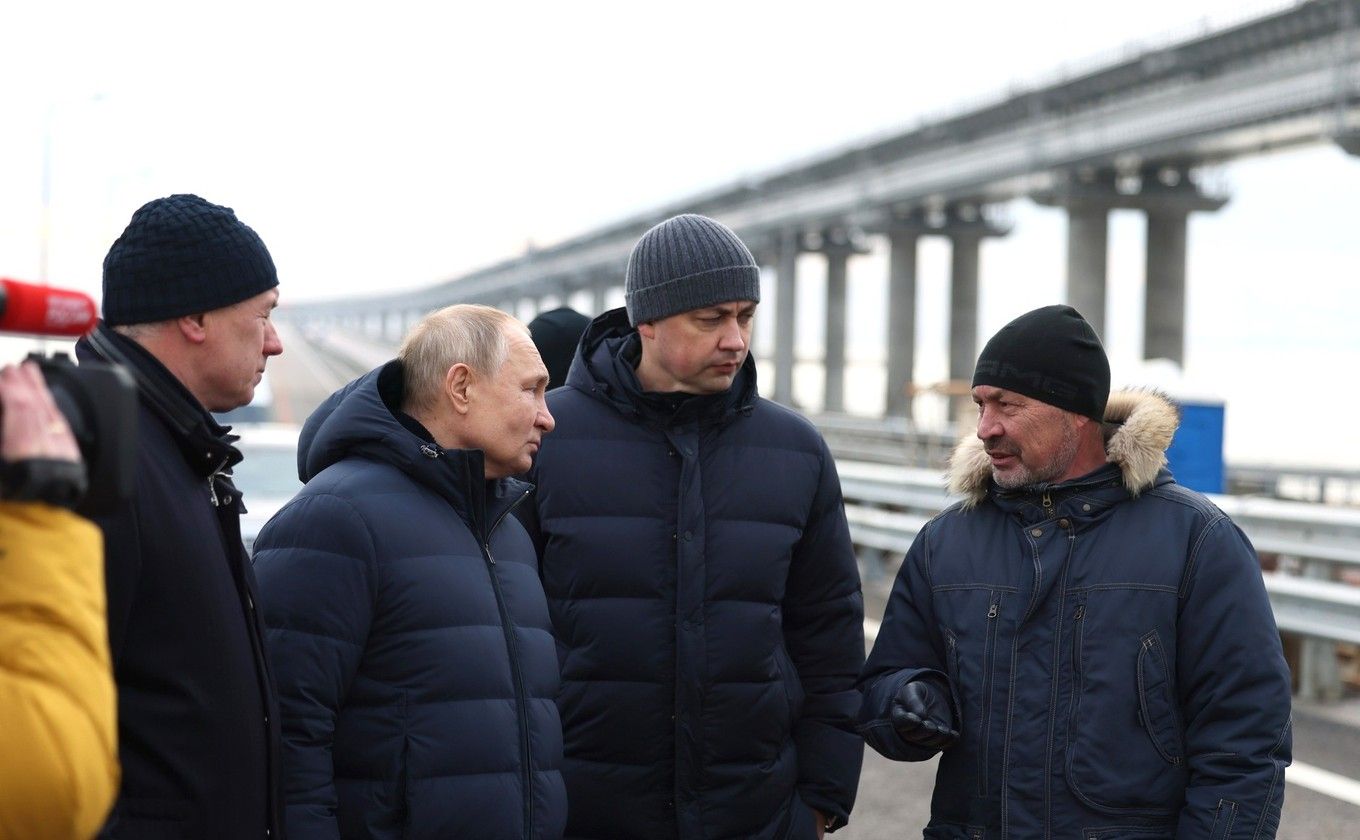 Поїздка Путіна на Кримський міст 2022 - це міг бути двійник - 24 Канал 