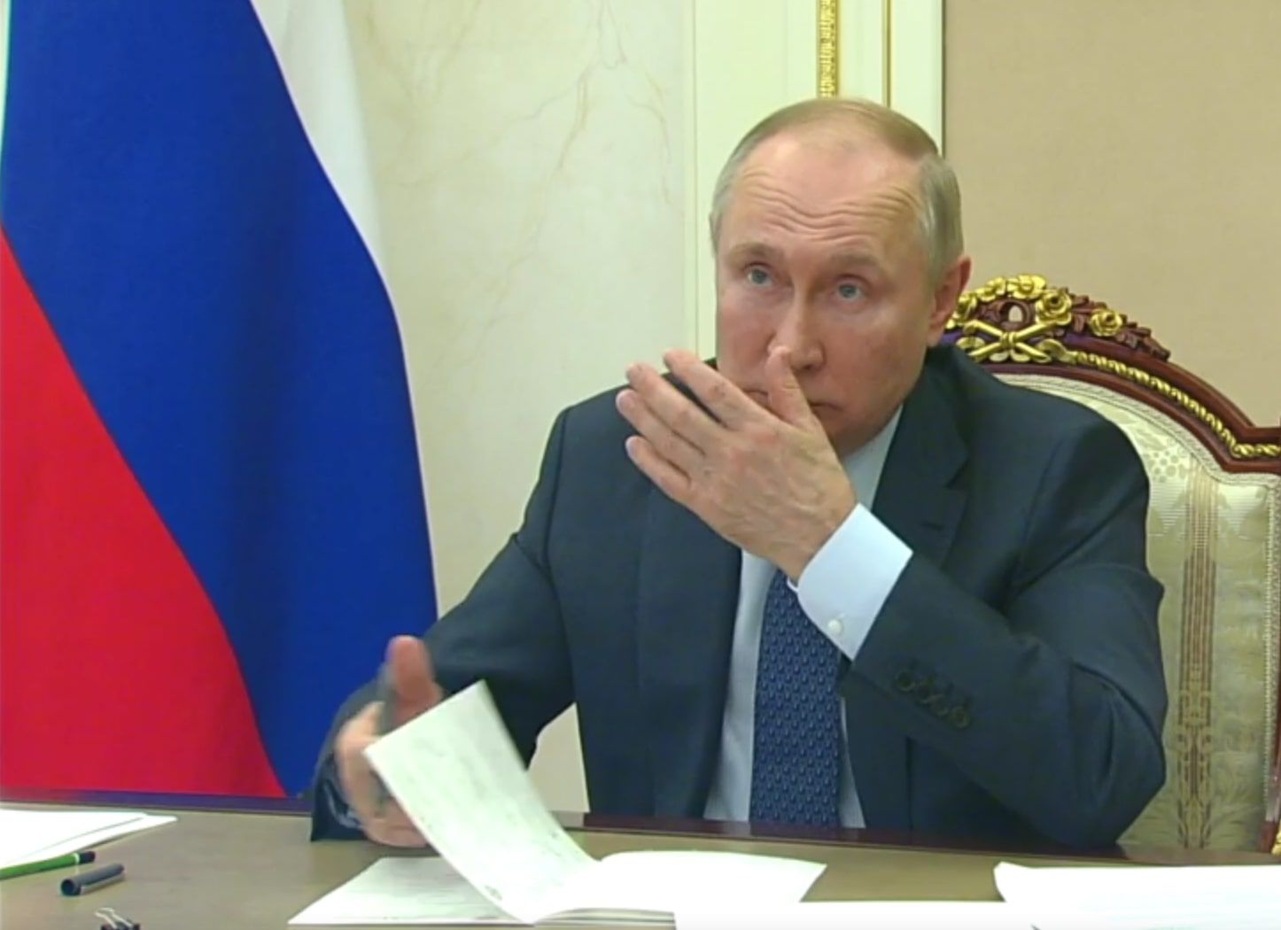 Володимир Путін видав маячню, що Росія бореться за свої інтереси мирними засобами - 24 канал