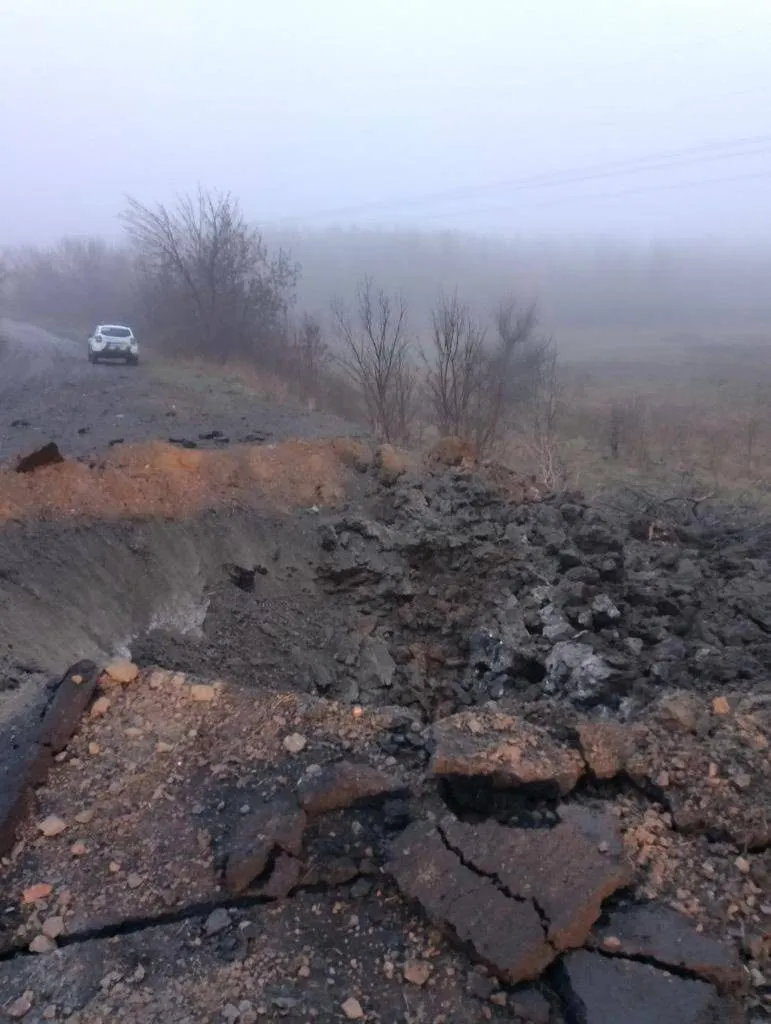 Наслідки обстрілу Запоріжжя