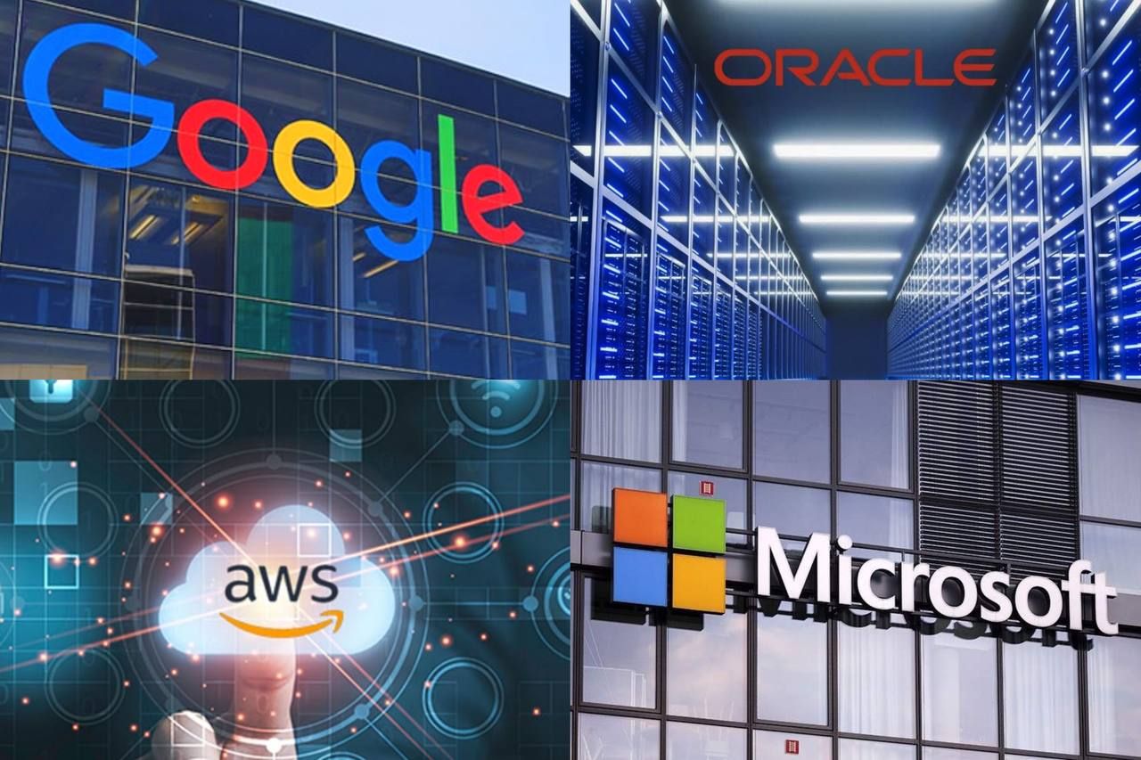Google, Amazon Web Services, Microsoft и Oracle заключили хманные контракты с Пентагоном