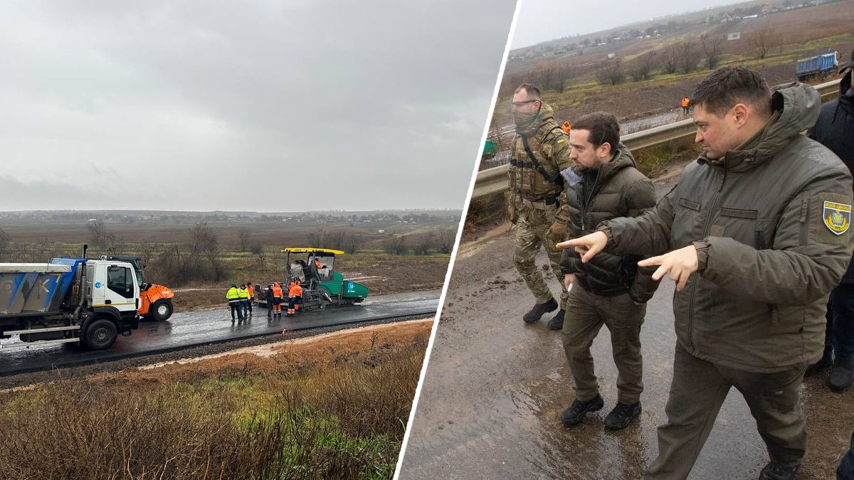 Между Херсоном и Николаевом будет отремонтирована дорога - 24 Канал Между Херсоном и Николаевом будет отремонтирована дорога - 24 Канал