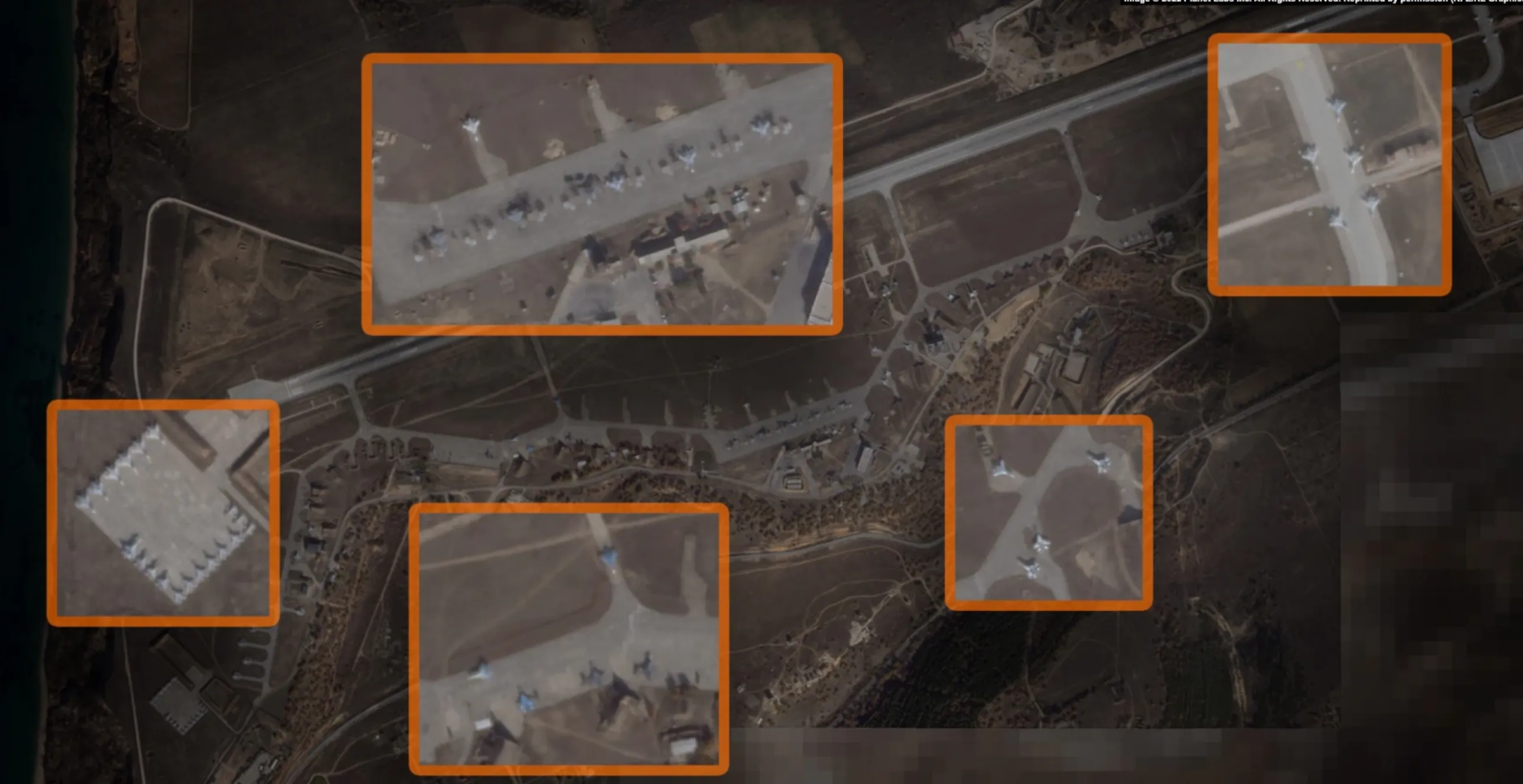 На аэродроме в Бельбеке россияне держат истребители На аэродроме в Бельбеке россияне держат истребители