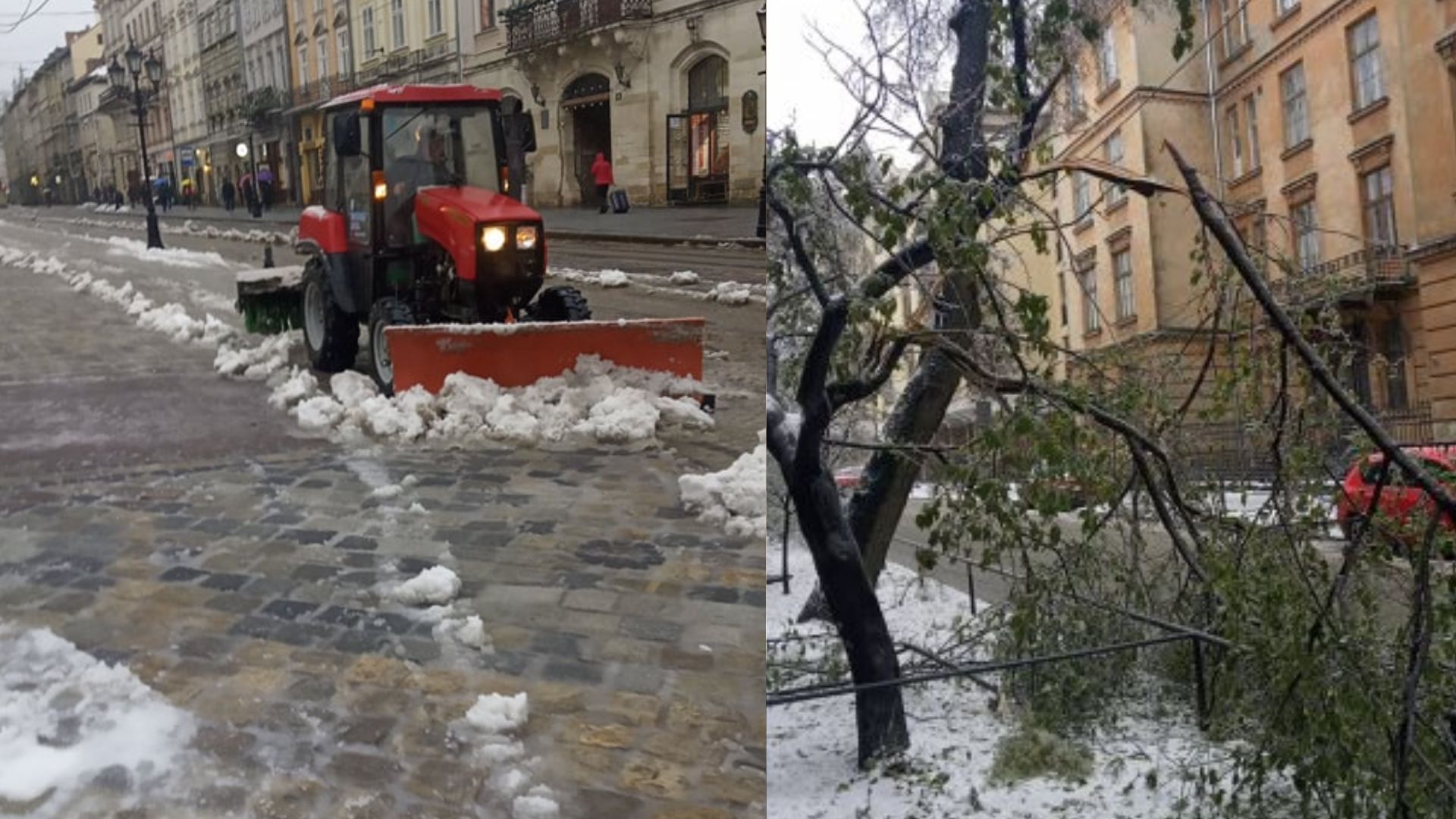 У Львові негода