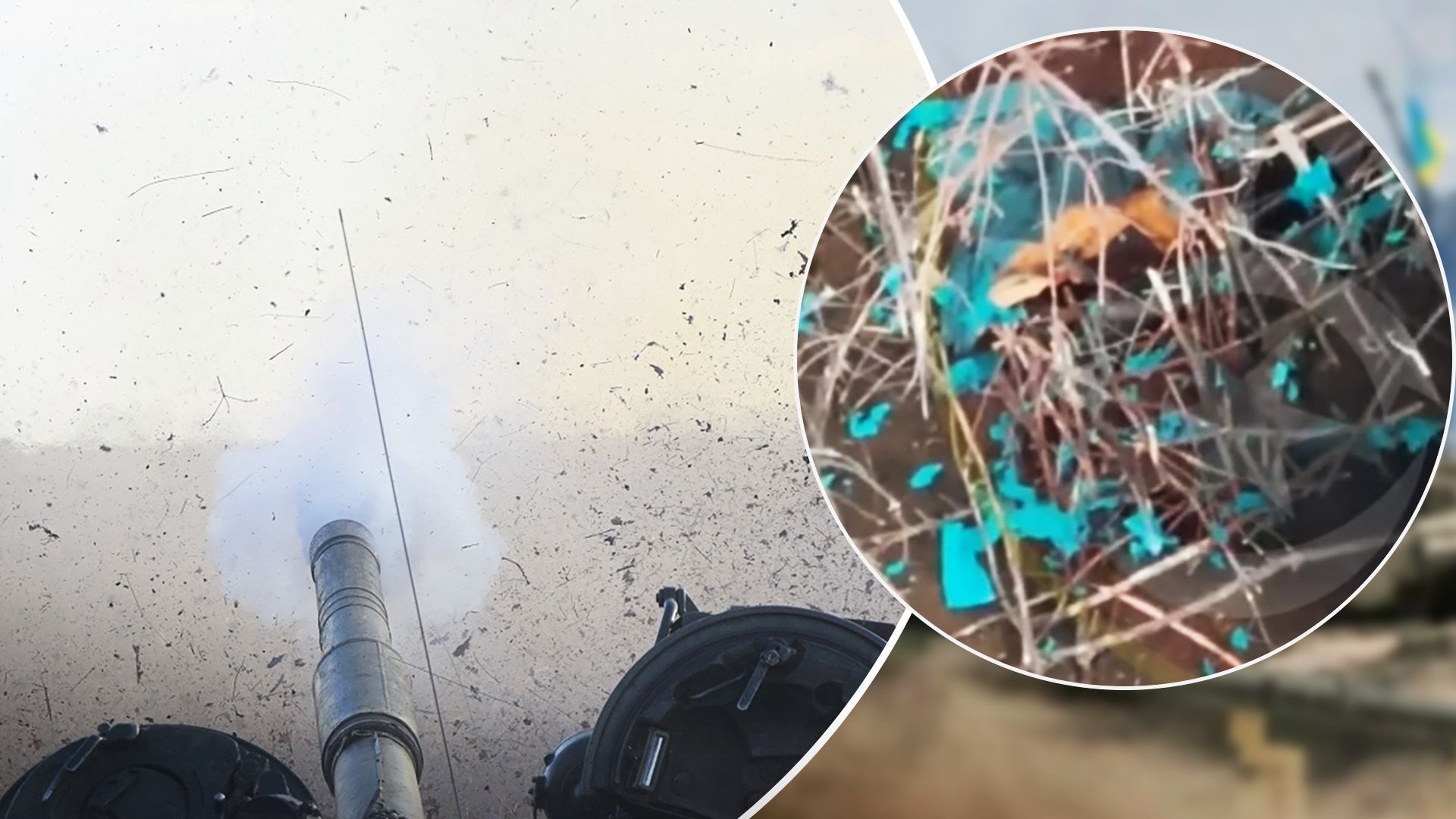 ВСУ устроили оккупантам душ из гранат - момент попал на видео