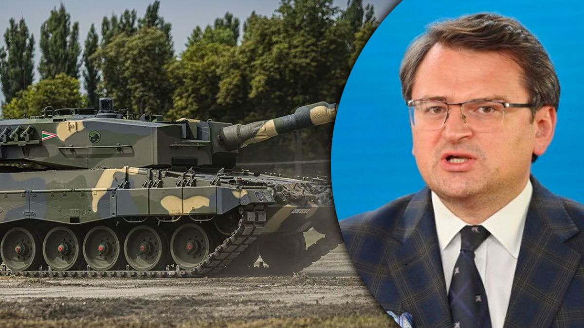 Кулеба про важливість для України німецьких танків