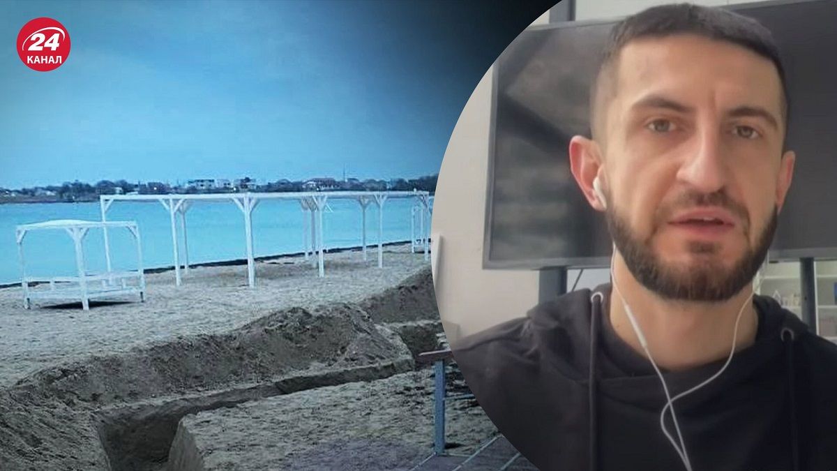 Деокупация Украины - наступление на Крым - окопы на пляжах - 24 Канал Деокупация Украины - наступление на Крым - окопы на пляжах - 24 Канал