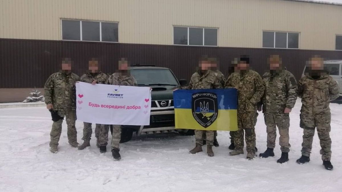 Favbet Foundation разом із партнерами передали для ЗСУ вже 50 авто