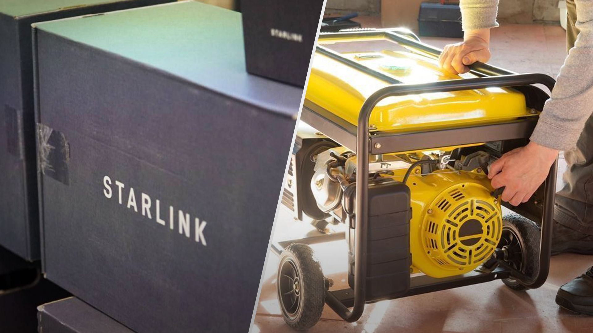 Генератори та Starlink відтепер можна ввозити без мита Генератори та Starlink відтепер можна ввозити без мита