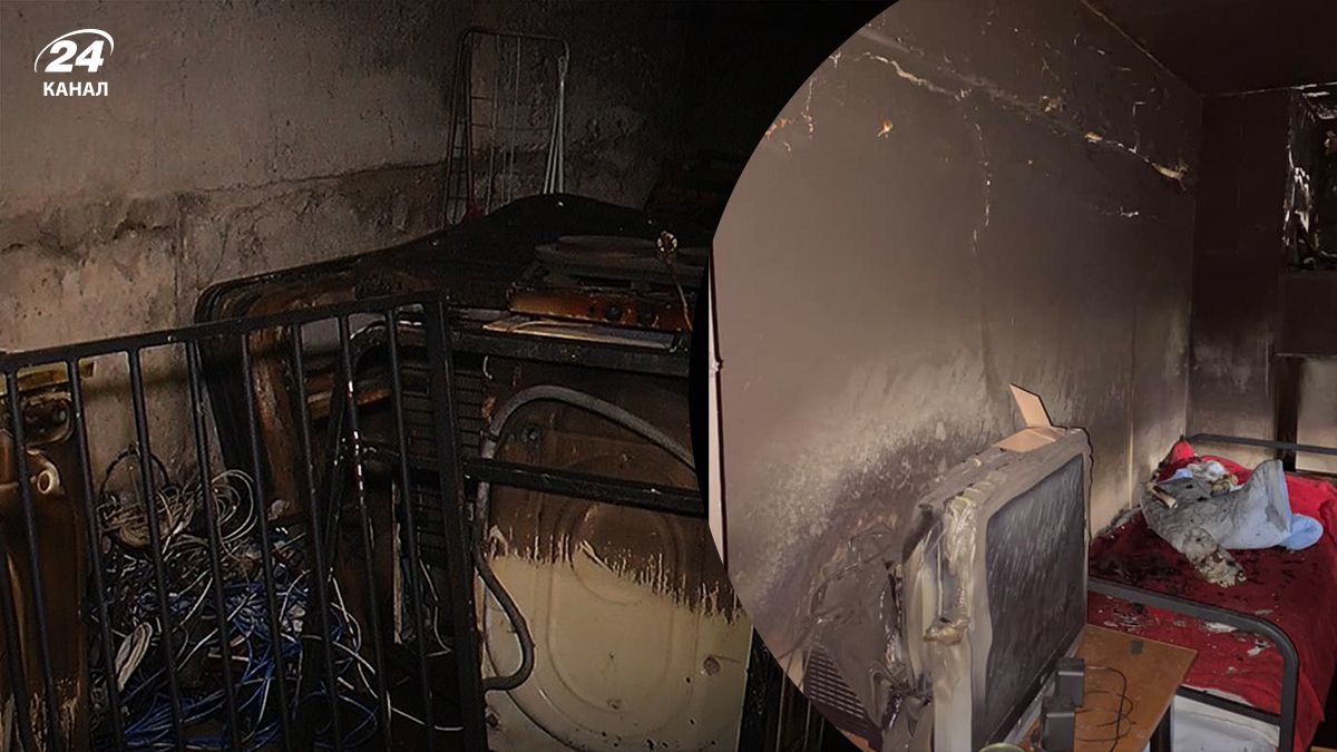 У Дніпрі згорів шелтер для переселенців - 24 канал У Дніпрі згорів шелтер для переселенців - 24 канал