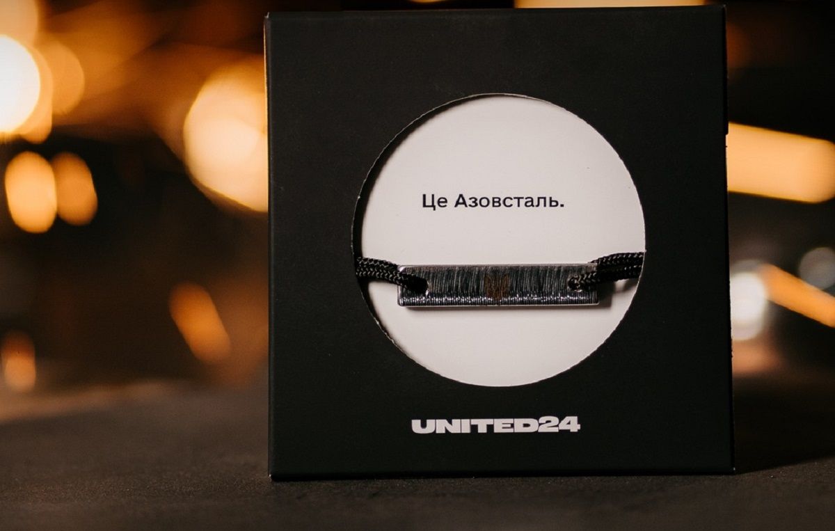 Браслети з "Азовсталі" розкупили у 44 країнах світу Браслети з "Азовсталі" розкупили у 44 країнах світу