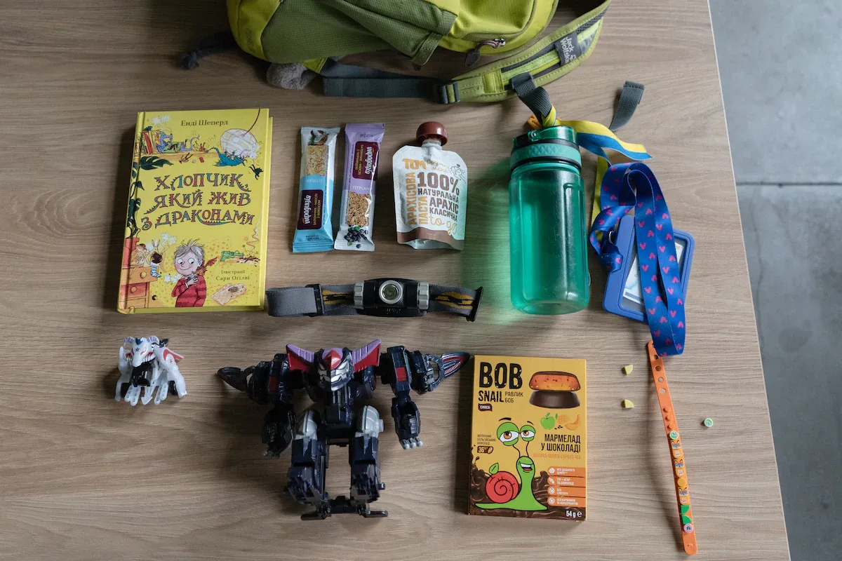 Тревожный рюкзак сына Михаила Тревожный рюкзак сына Михаила