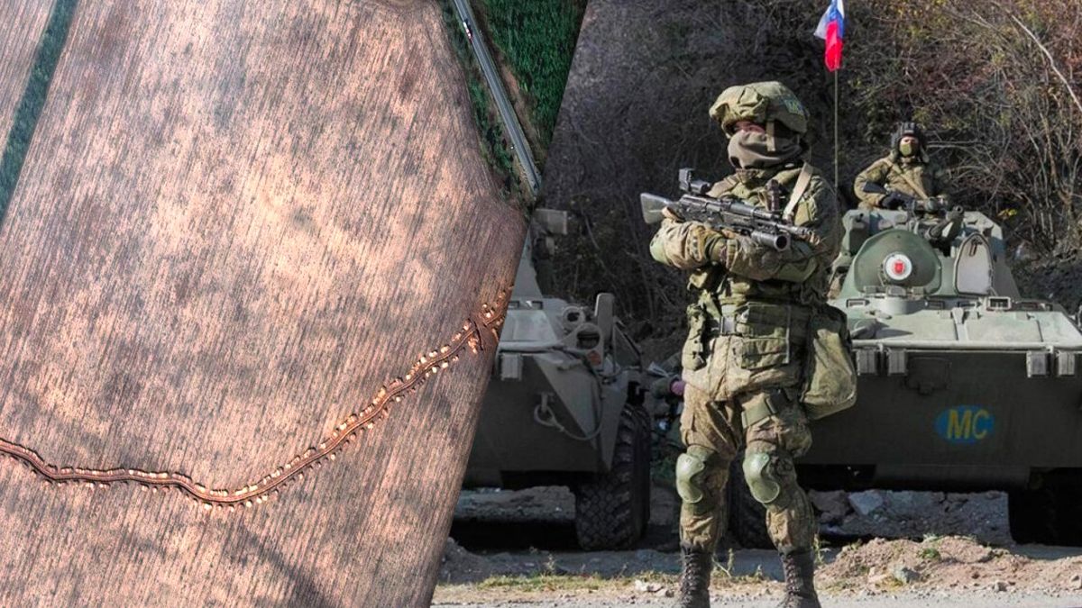 Укріплення окупантів на Херсонщині Укріплення окупантів на Херсонщині