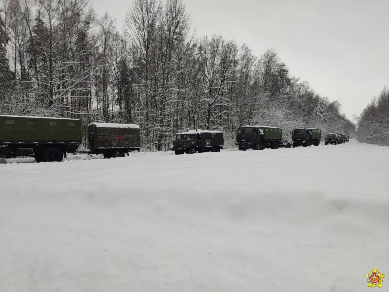 Білоруська бригада повертається назад у Брест