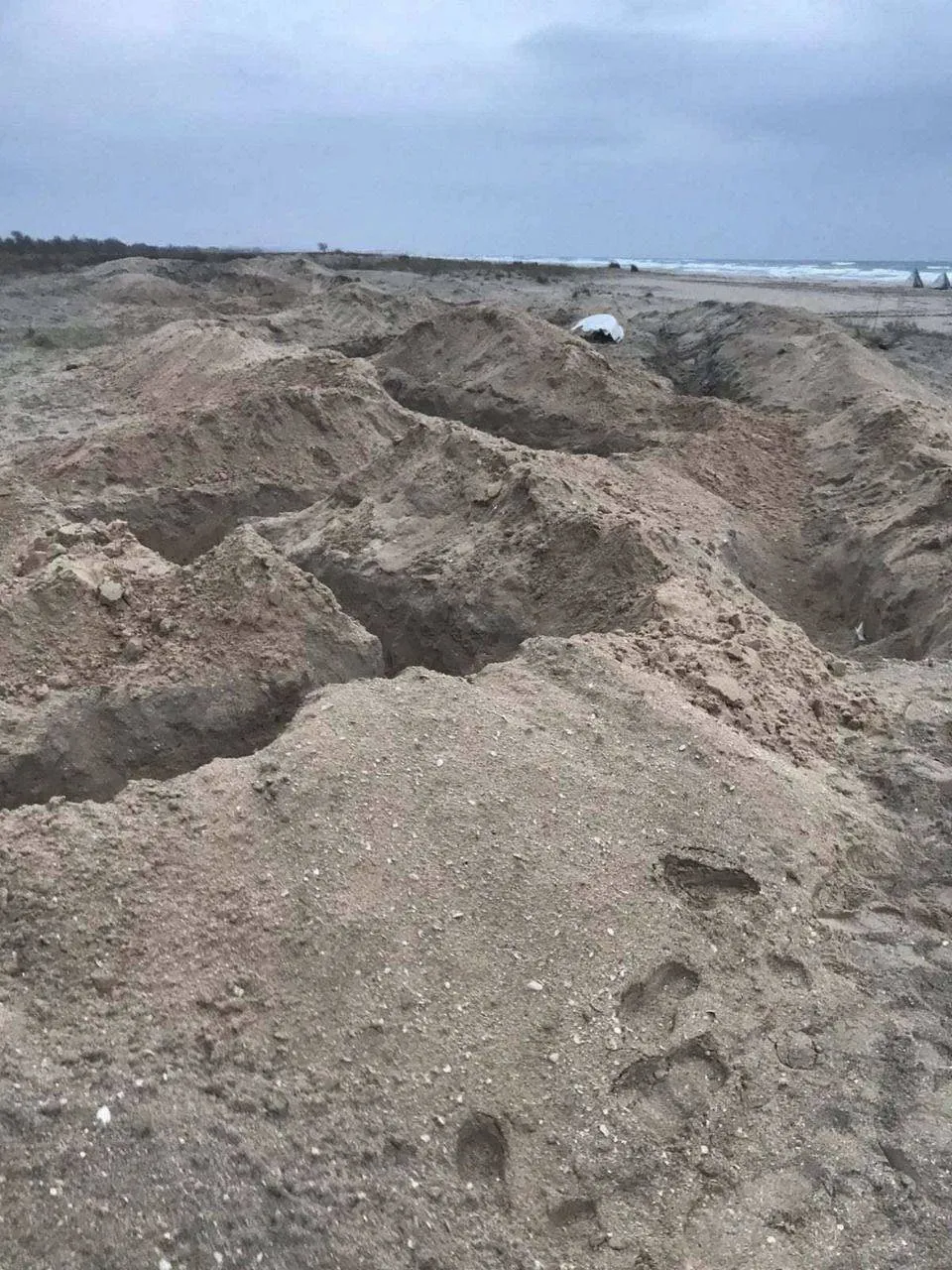 Окопы в Крыму Окопы в Крыму