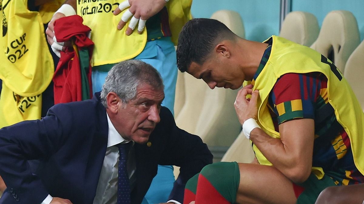 Фернанду Сантуш и Криштиану Роналду Фернанду Сантуш и Криштиану Роналду