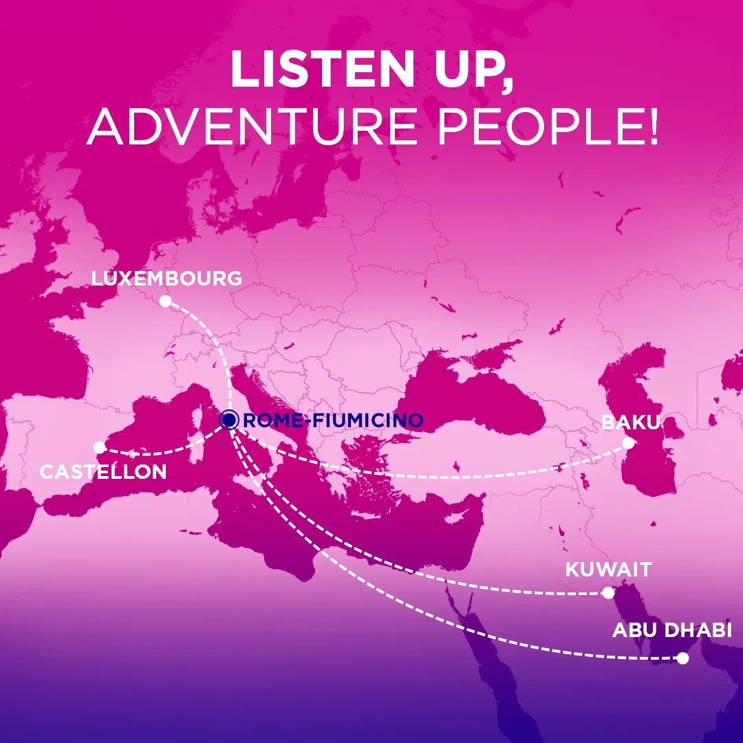 Нові рейси Wizz Air з Риму Нові рейси Wizz Air з Риму