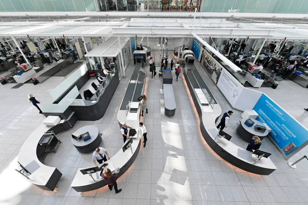 Нові пункти контролю на авіаційну безпеку в аеропорту Мюнхен Нові пункти контролю на авіаційну безпеку в аеропорту Мюнхен